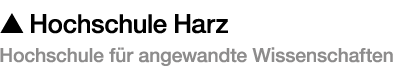 ▲ Hochschule Harz